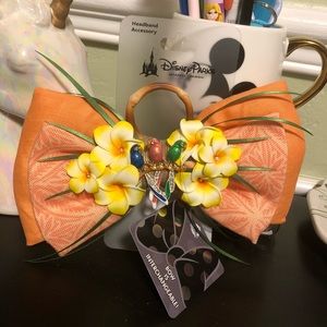 Disney Tiki Room Minnie ears bow interchangeable
